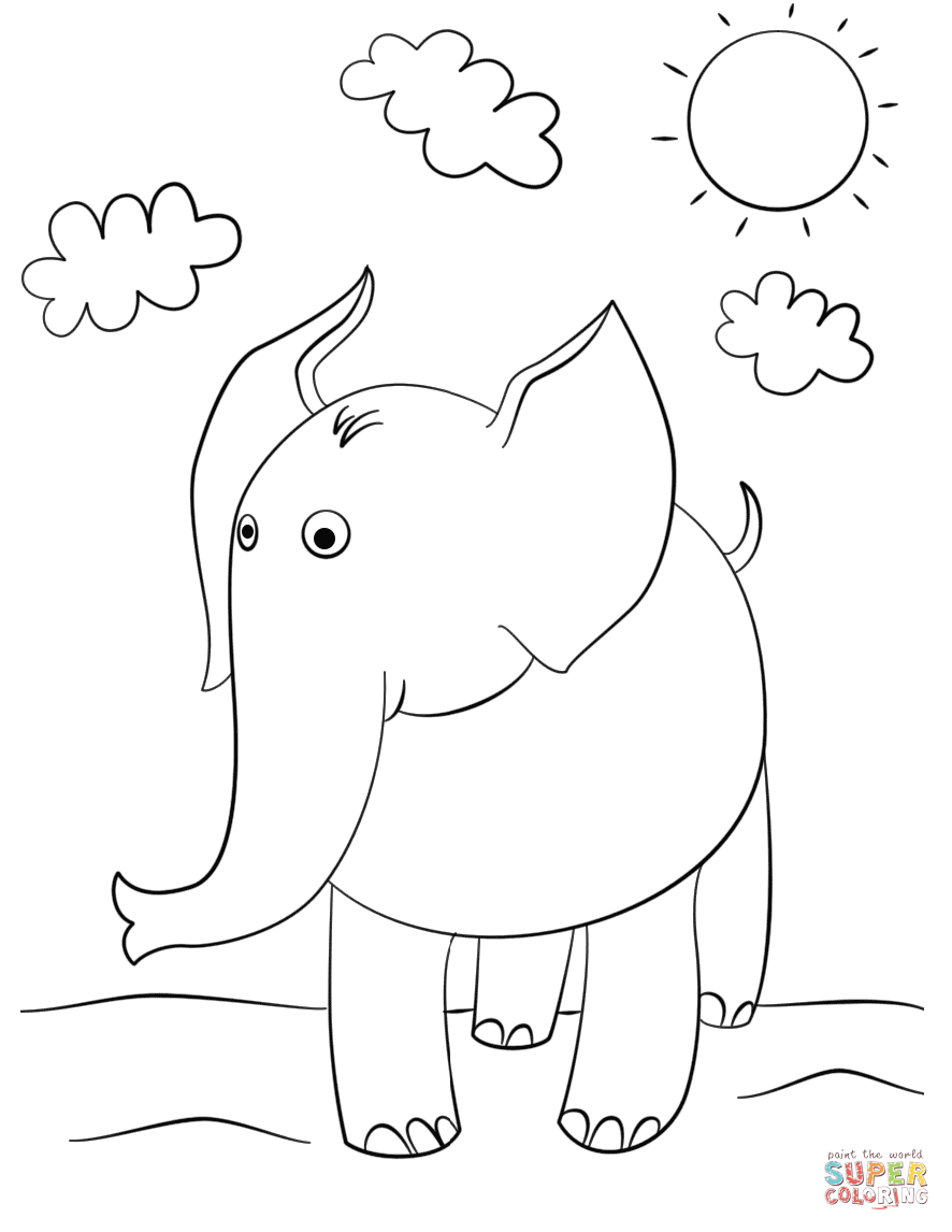 886x1146 Elephants Coloring Pages Free Coloring Pages Free Elephant