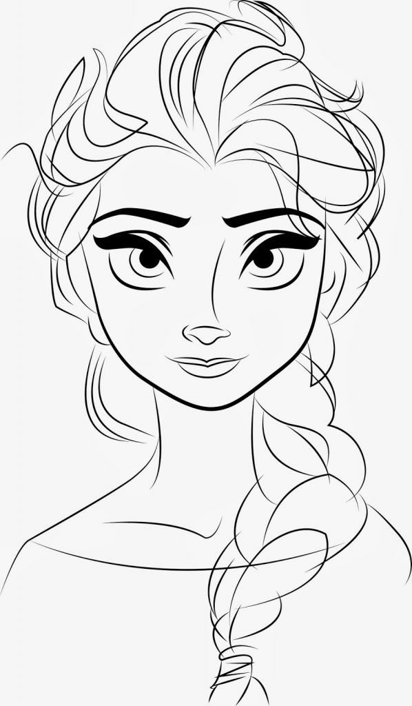 598x1024 Free Printable Elsa Coloring Pages For Kids Elsa, Free Printable