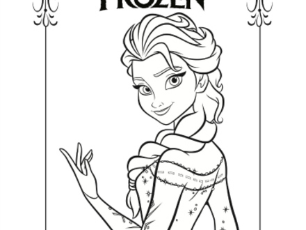 440x330 33 Printable Elsa Coloring Pages, Disney Frozen Printable Coloring