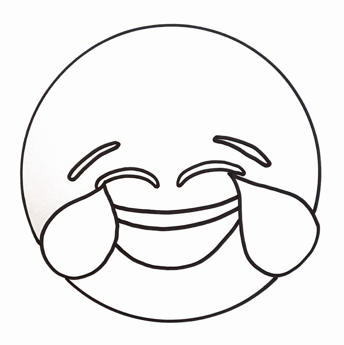 Emoji Coloring Pages 1200x1205 Emoji Coloring Pages
