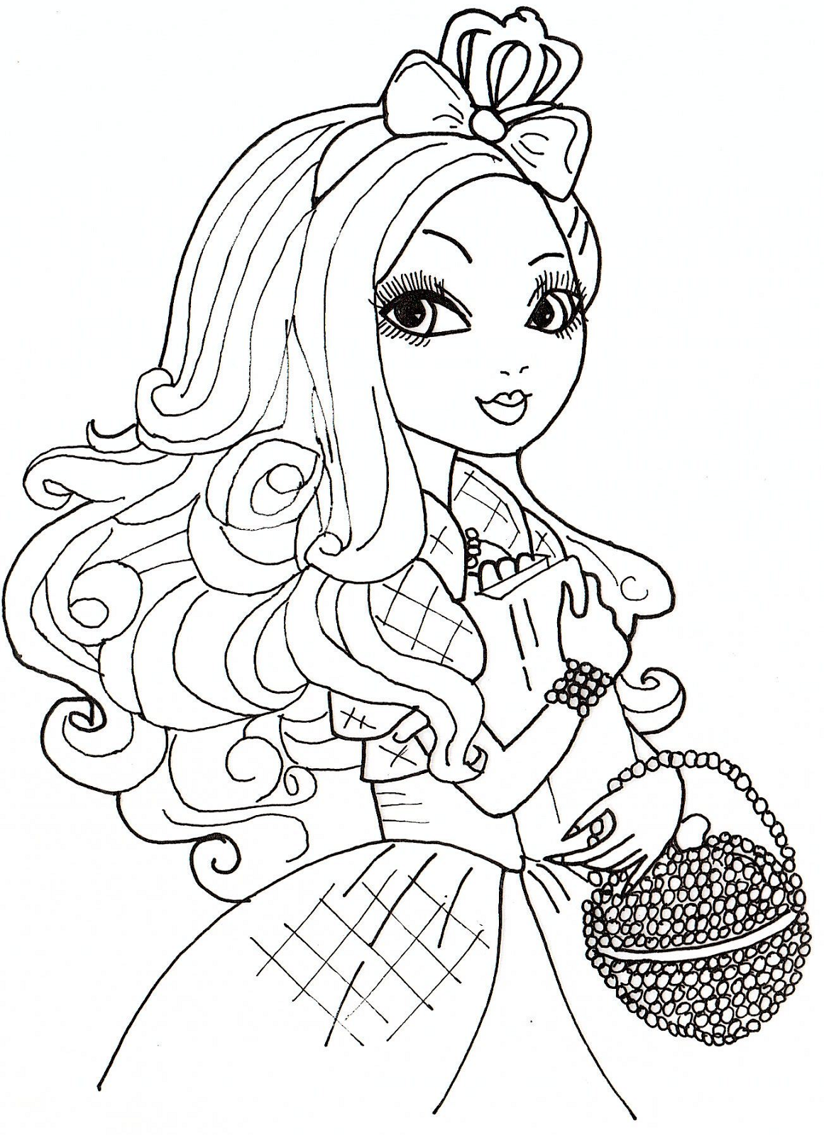 Ever After High Coloring Pages 1161x1600 Ever After High Coloring Pages
