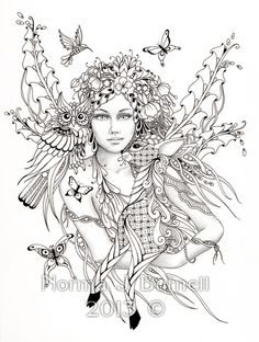 236x312 Free Printable Coloring Pages For Adults Fairies