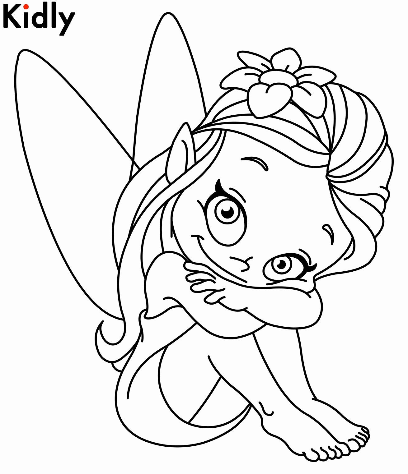 1311x1525 Unique Fairies Coloring Pages Free Printable Fairy For Kids 12253