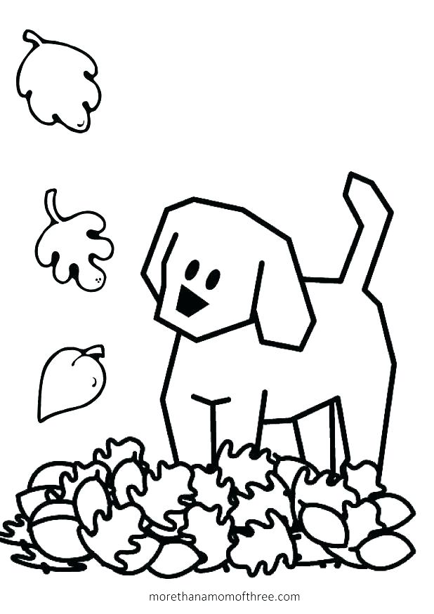 618x875 Fall Coloring Pages For Preschoolers For Kids Fine Motor Fun