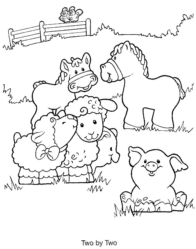 Farm Coloring Pages For Kids 680x865 Farm Coloring Pages For Kids