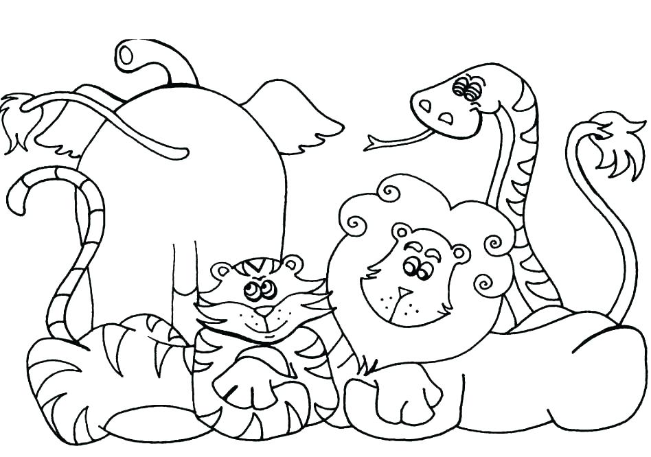 Coloring Pages Printable Animals Vanda 948x666 Coloring Pages Printable Animals Vanda