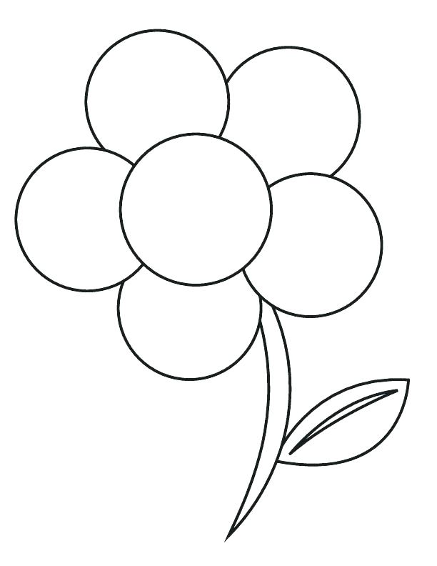 612x792 Free Printable Flowers To Color Free Printable Coloring Pages