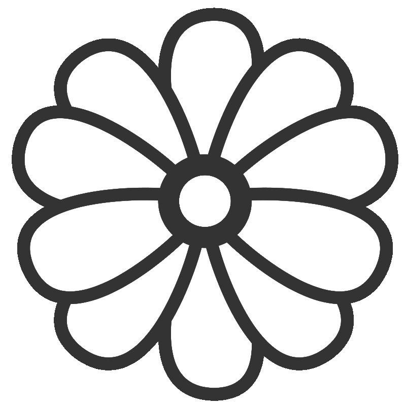 800x800 Cartoon Flowers To Color 546679