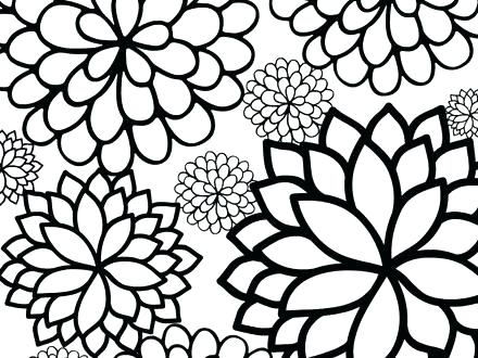440x330 Flowercoloring Pages