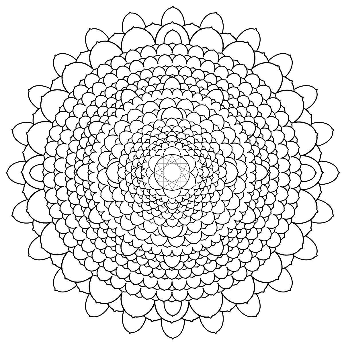 Simple Free Printable Mandalang Pages Easy Flower Mandala Coloring 1200x1200 Simple Free Printable Mandalang Pages Easy Flower Mandala Coloring