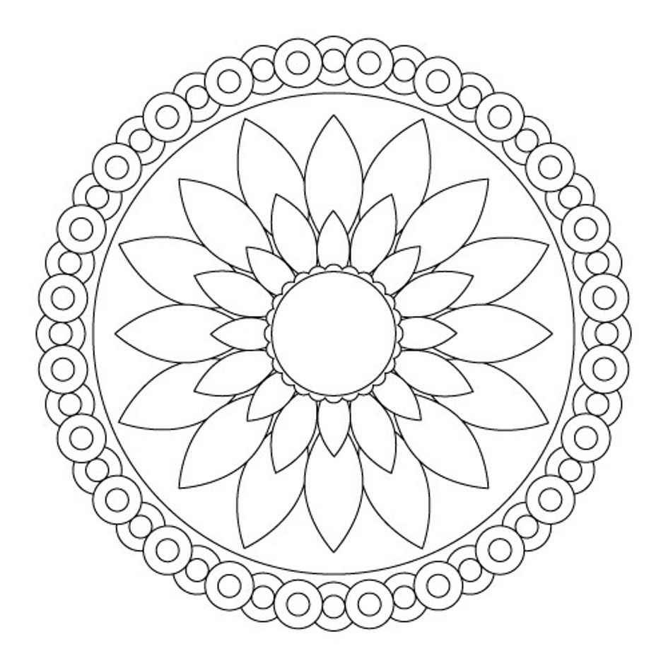 Cool Mandala Coloring Pages Free Printable Coloring Pages 945x945 Cool Mandala Coloring Pages Free Printable Coloring Pages