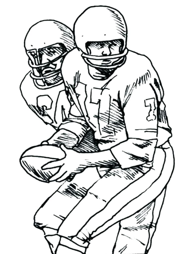 743x1024 Nfl Football Coloring Pages Free Printable Football Coloring Pages