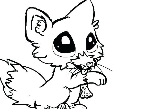 Fox Coloring Pages To Print Cute Baby Fox Coloring Page Free Fox 600x450 Fox Coloring Pages To Print Cute Baby Fox Coloring Page Free Fox