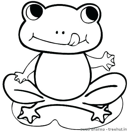 418x425 Coloring Pages Of Frogs Free Frog Coloring Pages Frog For Coloring
