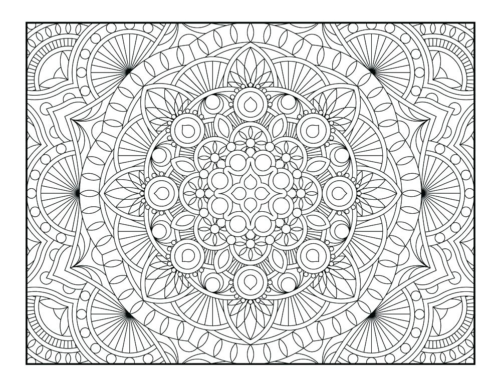 1000x773 Free Printable Geometric Coloring Pages For Crafty Ideas Geometry