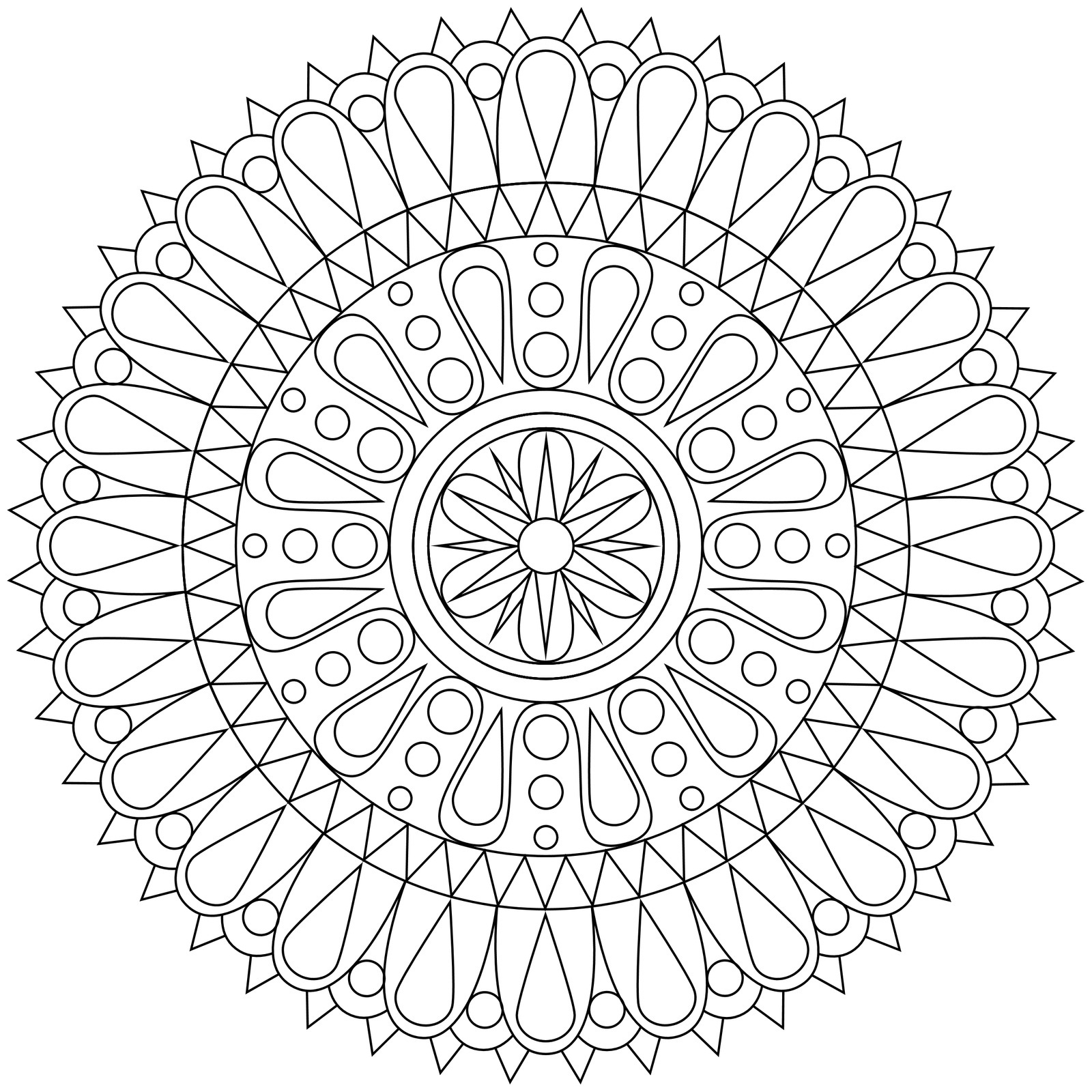 1600x1600 Geometry Coloring Pages Awesome Free Printable Geometric Coloring