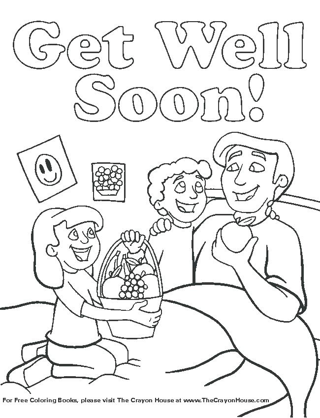 650x850 Get Well Soon Card Printable