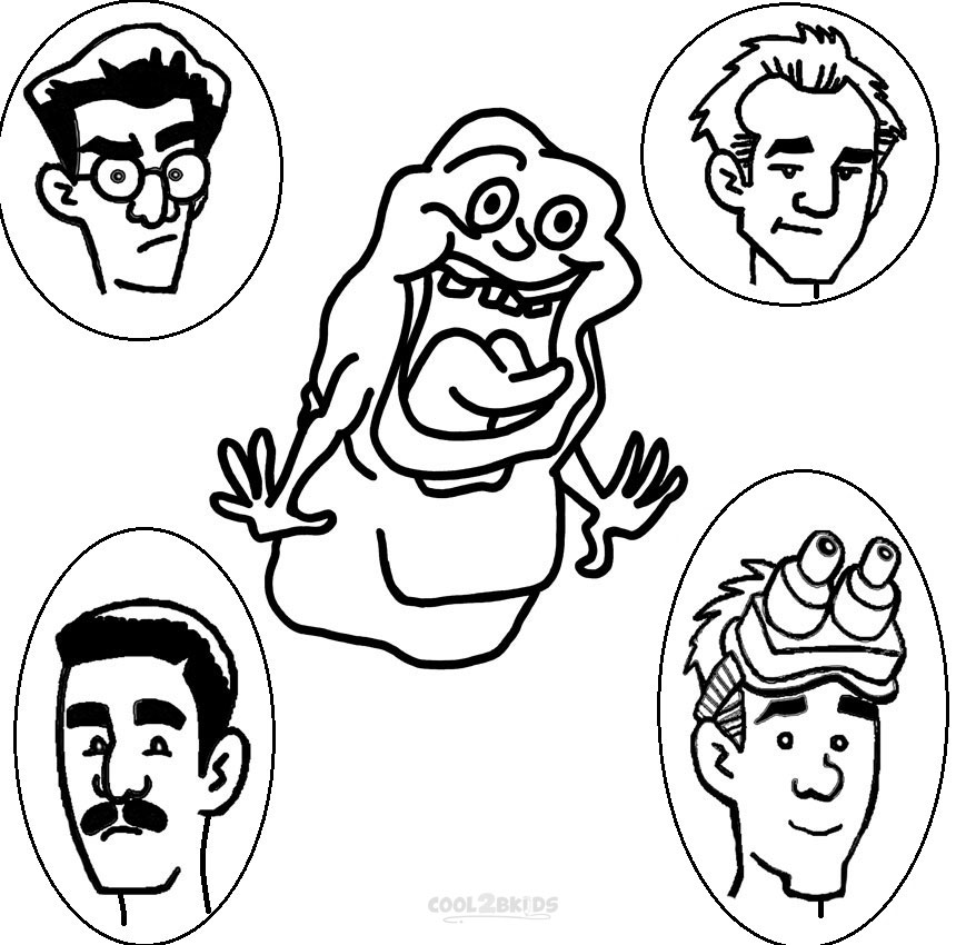 869x850 Printable Ghostbusters Coloring Pages For Kids Cool2bkids