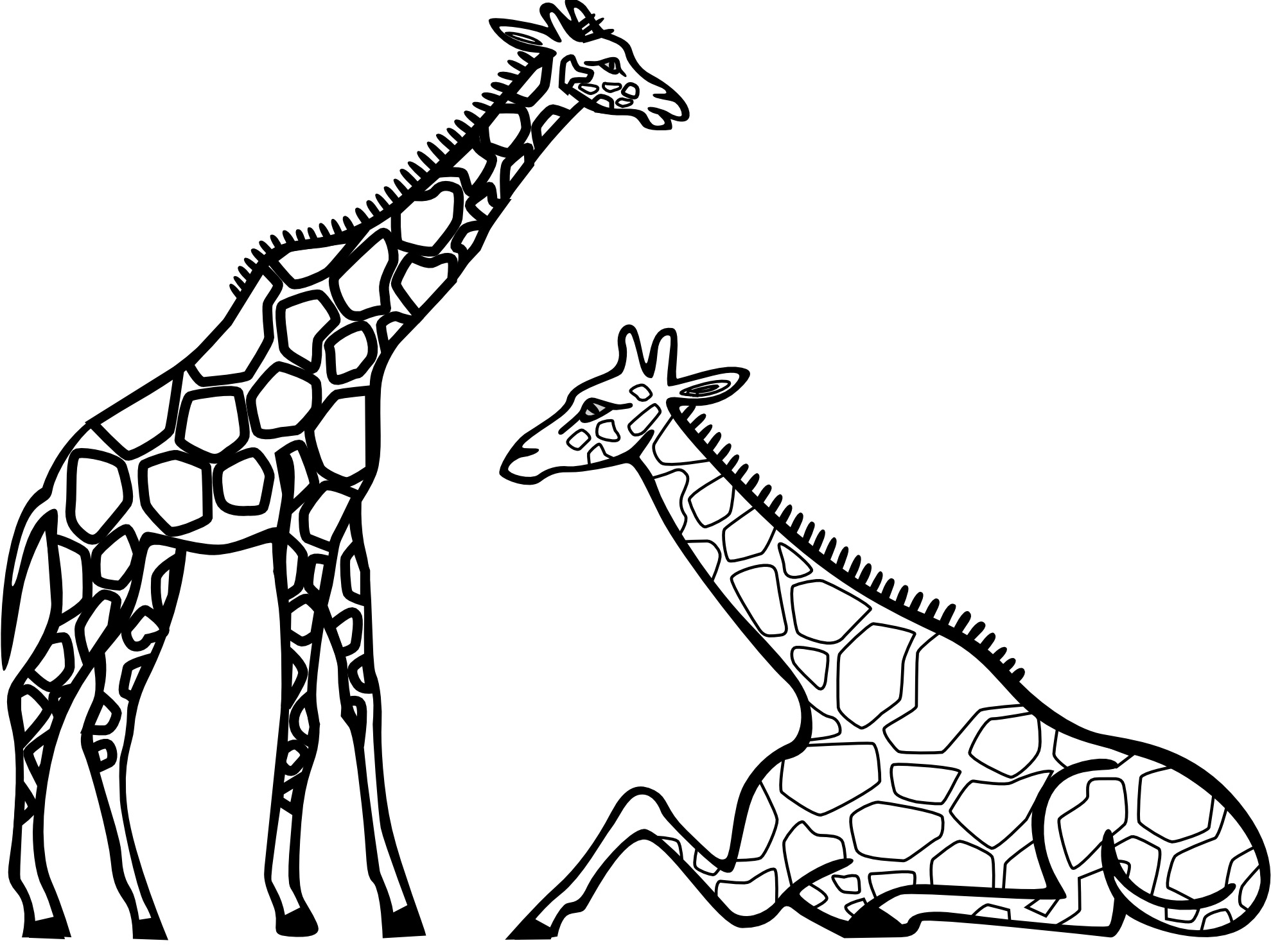 Giraffe Coloring Page Best Of Free Printable Giraffe Coloring 1979x1483 Giraffe Coloring Page Best Of Free Printable Giraffe Coloring