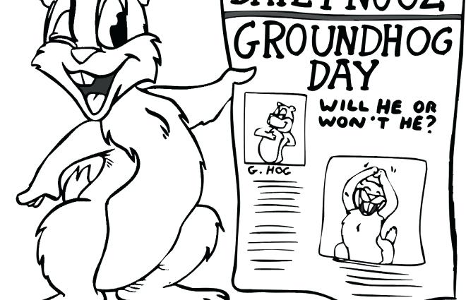 Groundhog Day Coloring Pages Free Printable Page Coloring Pages 660x425 Groundhog Day Coloring Pages Free Printable Page Coloring Pages