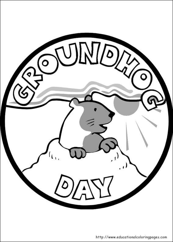 Groundhog Day Coloring Pages Free Printable Groundhog Day Coloring 567x794 Groundhog Day Coloring Pages Free Printable Groundhog Day Coloring