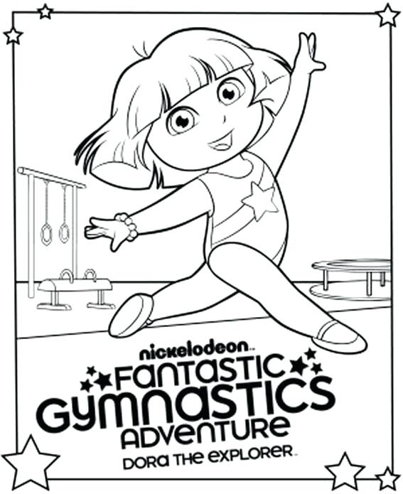 567x695 Gymnastics Coloring Page Coloring Pages Gymnastics Coloring Page