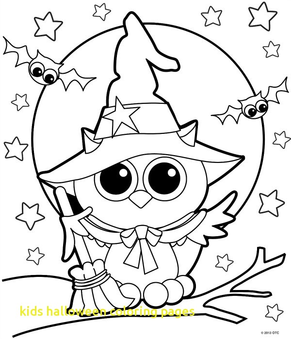 600x699 Kids Halloween Coloring Pages With 8 Free Printable Halloween