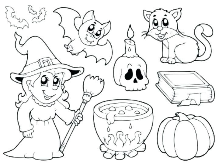 720x540 Halloween Coloring Pages Pdf Icontent