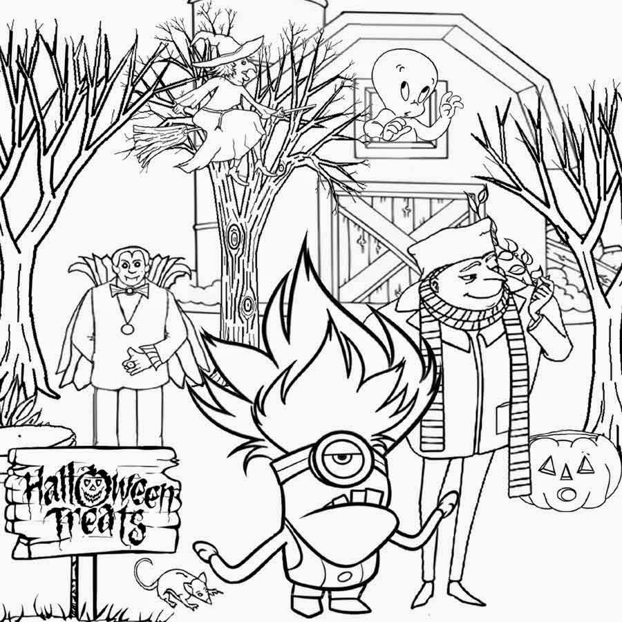 Halloween Coloring Pages For Older Kids 900x900 Halloween Coloring Pages For Older Kids