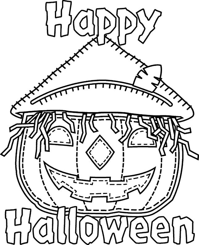 Free Printable Preschool Halloween Coloring Pages 645x797 Free Printable Preschool Halloween Coloring Pages