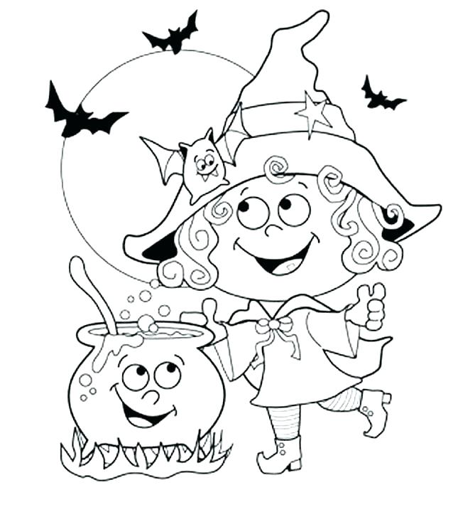 Halloween Coloring Pages For Toddlers 645x720 Halloween Coloring Pages For Toddlers