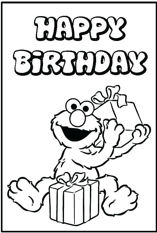 Happy Birthday Coloring Sheet 508x751 Happy Birthday Coloring Sheet