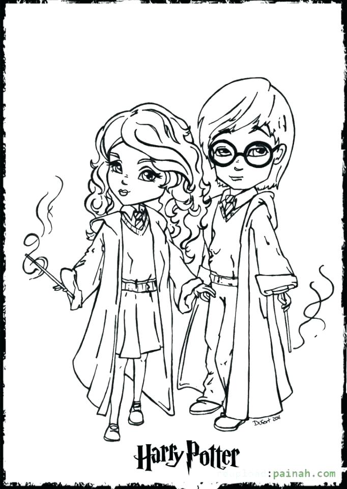 682x960 Harry Potter Coloring Pages Free Printable