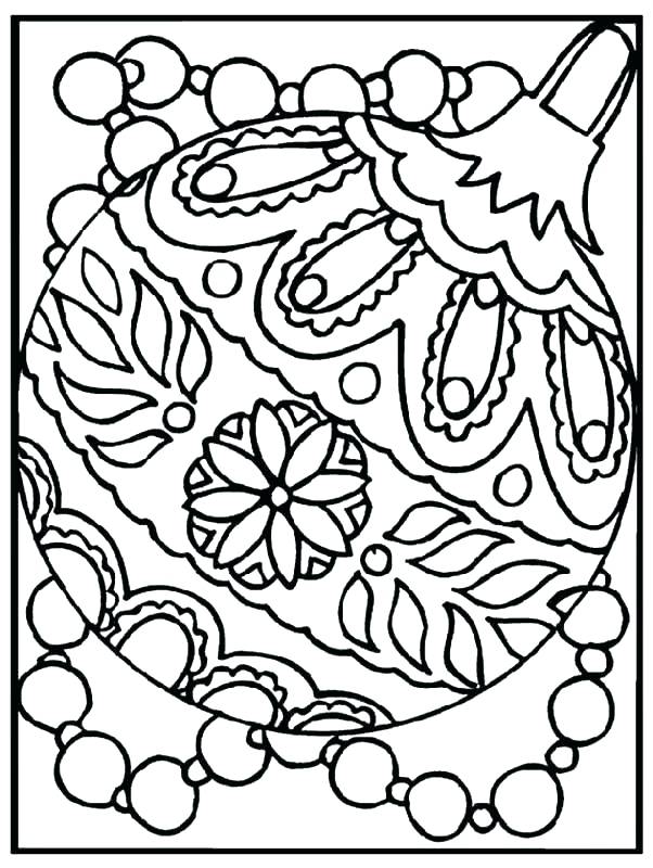 602x800 Free Printable Christmas Coloring Pages