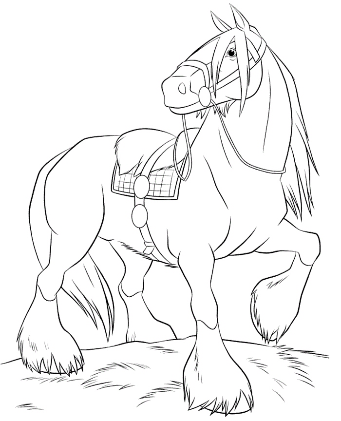 Free Printable Horse Coloring Pages