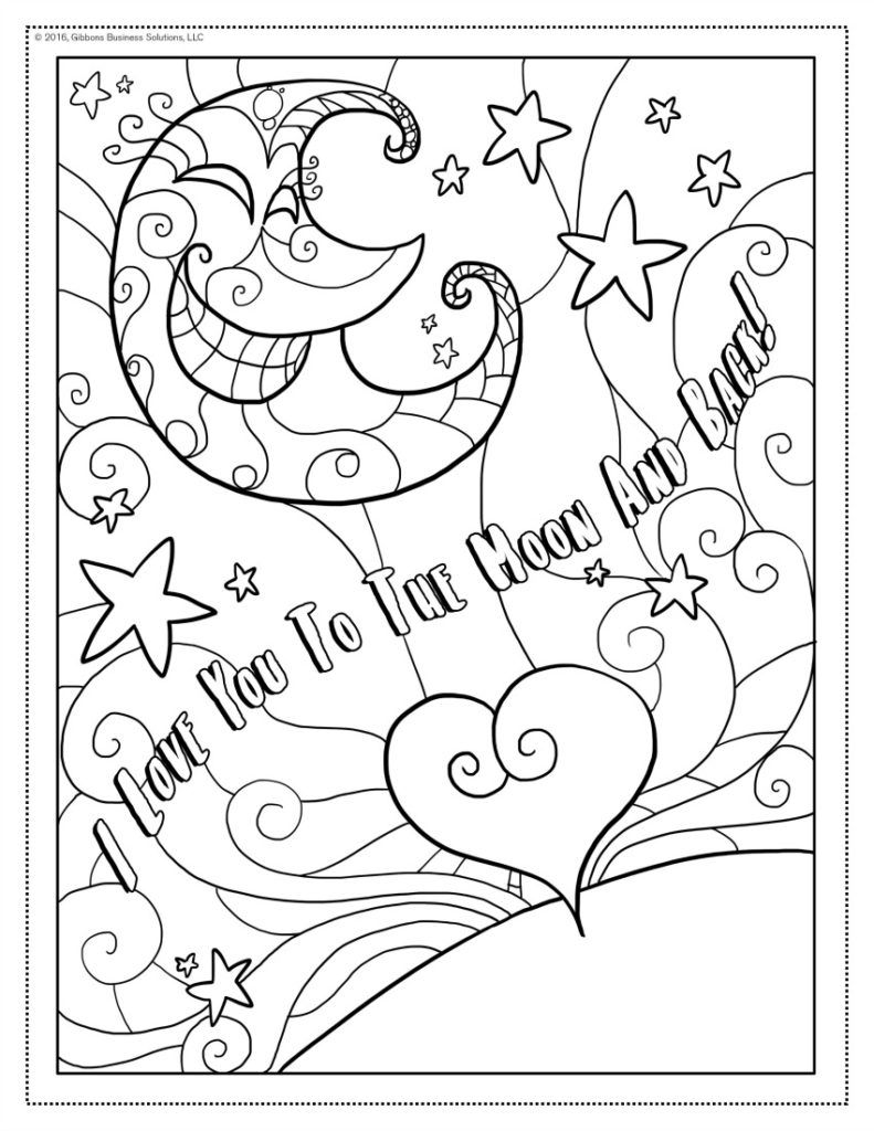 791x1024 Great I Love You Coloring Pages For Adults Pro