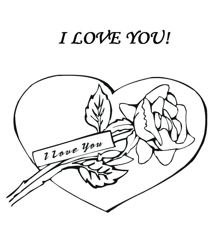 685x774 I Love You Coloring Pages Collection Printable Coloring Pages I