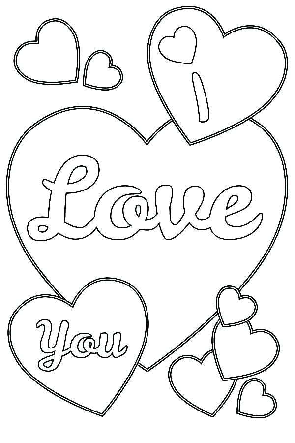 Love Word Art Coloring Page Free Printable Coloring P - vrogue.co