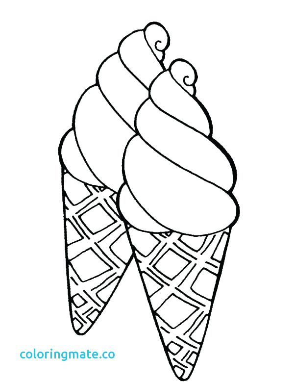 Free Printable Ice Cream Cone Coloring Pages Kids Coloring Free 600x779 Free Printable Ice Cream Cone Coloring Pages Kids Coloring Free