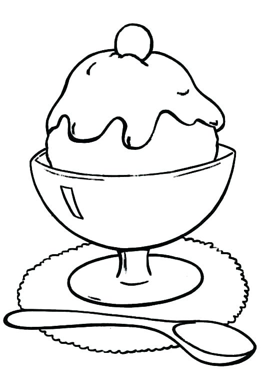 Ice Cream Sundae Coloring Page Ice Cream Sundae Coloring Page 528x778 Ice Cream Sundae Coloring Page Ice Cream Sundae Coloring Page