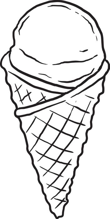 Free, Printable Ice Cream Cone Coloring Page For Kids 352x700 Free, Printable Ice Cream Cone Coloring Page For Kids
