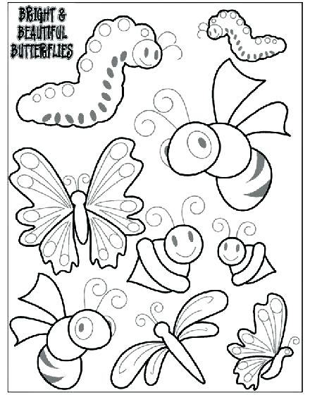 440x560 Bug Coloring Pages Free Printable Insect Coloring Pages Ladybug
