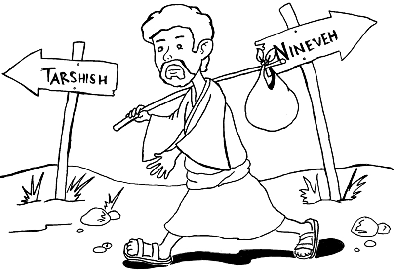 800x550 Jonah Coloring Pages Creative, Journaling And Preschool Bible