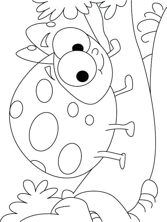 558x740 Coloring Pages Of Ladybugs