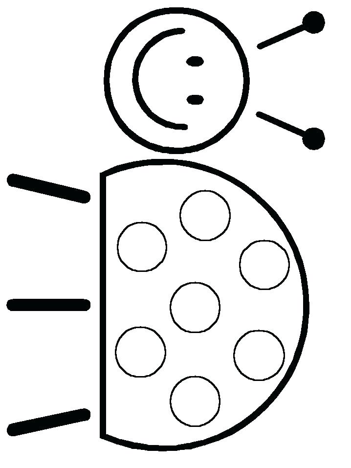 718x957 Ladybug Color Pages