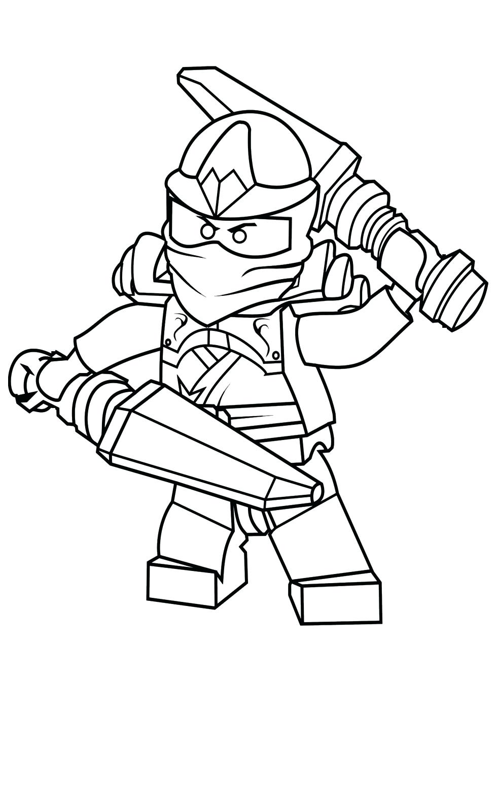 980x1600 Coloring Pages ~ Lego Ninjago Coloring Pages Download Free