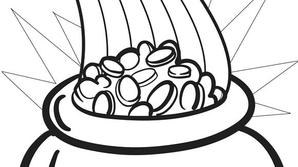 Free St Patricks Day Coloring Pages Free St Day Coloring Pages 580x326 Free St Patricks Day Coloring Pages Free St Day Coloring Pages