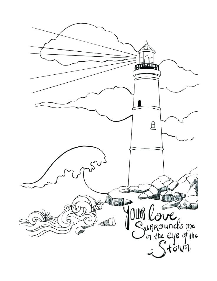 Lighthouse Coloring Sheet 736x952 Lighthouse Coloring Sheet