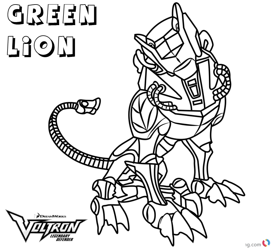 Voltron Coloring Pages Green Lion 900x820 Voltron Coloring Pages Green Lion