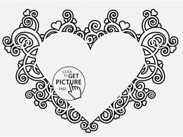 Grown Up Coloring Pages Hearts Photo Free Printable Love Coloring 640x480 Grown Up Coloring Pages Hearts Photo Free Printable Love Coloring